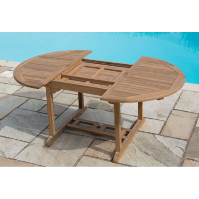 Timothe Extendable Teak Dining Table