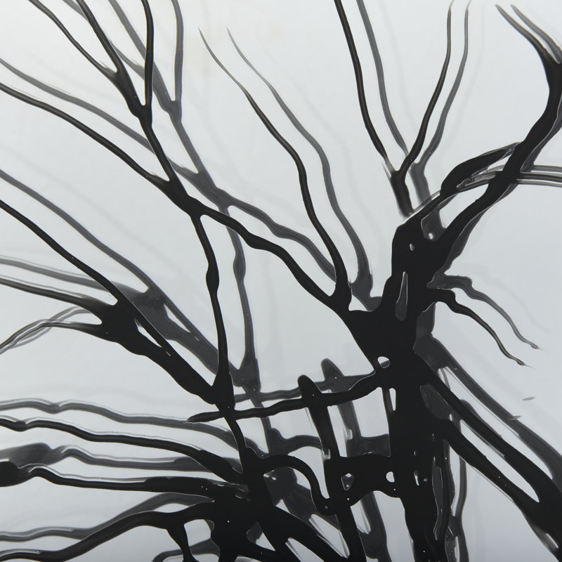 Arbre de vie, œuvre d'art originale faite à la main sur verre