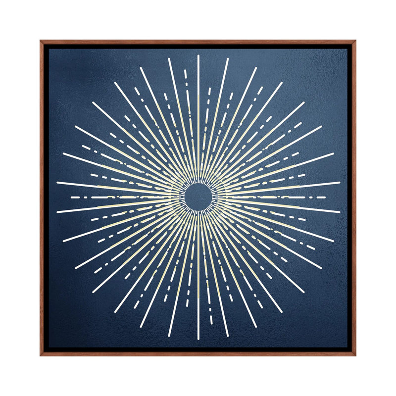 Blue Burst by Kimberly Allen - Print on Canvas