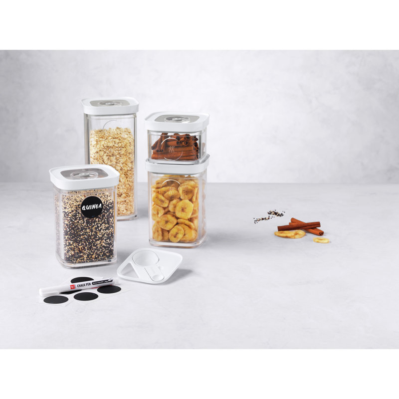Fresh / Save CUBE, ensemble de 6 pièces, blanc transparent
