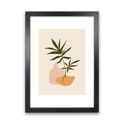 Mica Plant Pots Beige N1 by Pixy Paper - Print
