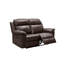 Ensemble de salon inclinable en cuir véritable 3 pièces Arashel-262527787