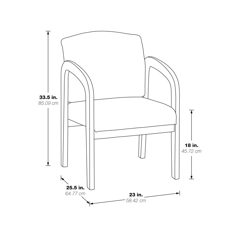 Fauteuil de 23 po de large Shanquil