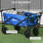 Collapsible Wagon Cart with Removable Canopy and Carrying Bag, Dark Blue