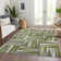 Premium Machine Washable Collett AMF1012 Squares Rug