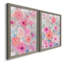 «Bright Floral Design I», ensemble de 2 peintures sur toile encadrées-1658034569-1658034562