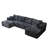 U-Shaped Modular Compression Sofa-405750007