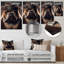 Décoration murale en métal Hartwige - Animaux-87833466