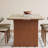 Retro home rock plate dining table sets-106266530