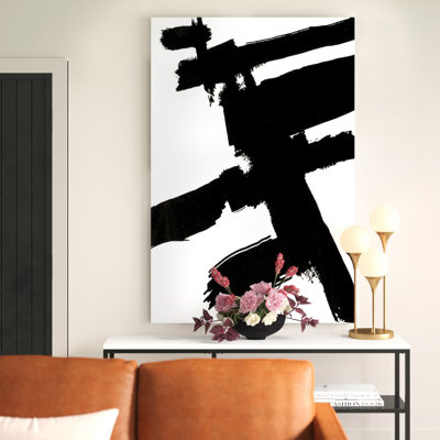 «Abstract Sketch VII» par Laura Mae Dooris, reproduction sur toile tendue