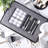 Flatware & Utensil Storage - Durable Silverware Storage Box With Padded Dividers, 5 Compartment Flatware Storage Case, Grey