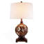 Lampe de table haute en polyrésine 29,75 po, conception en mosaïque