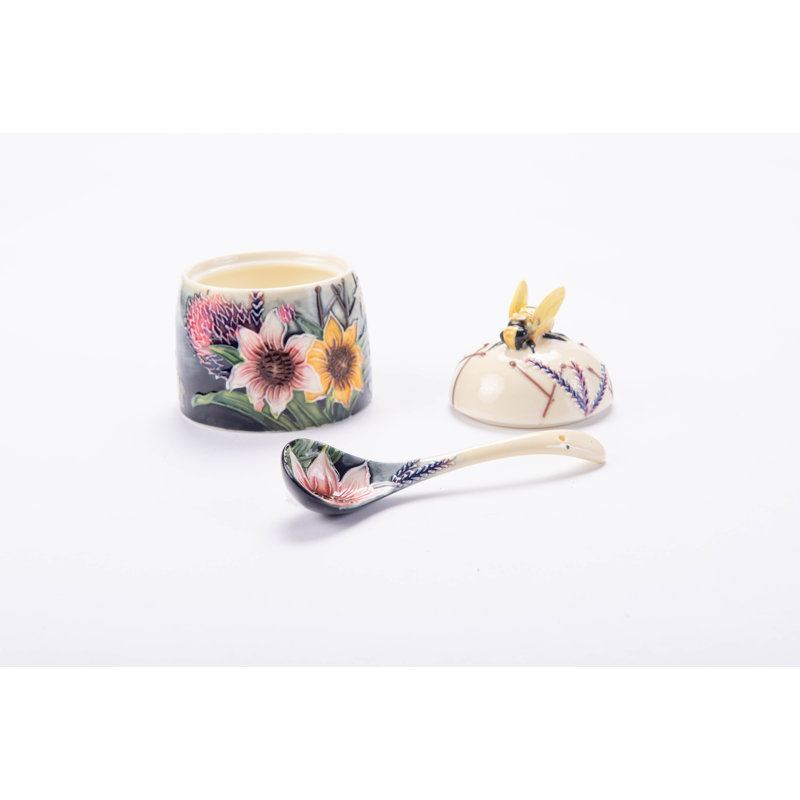 Linnea Ceramic Honey Pot