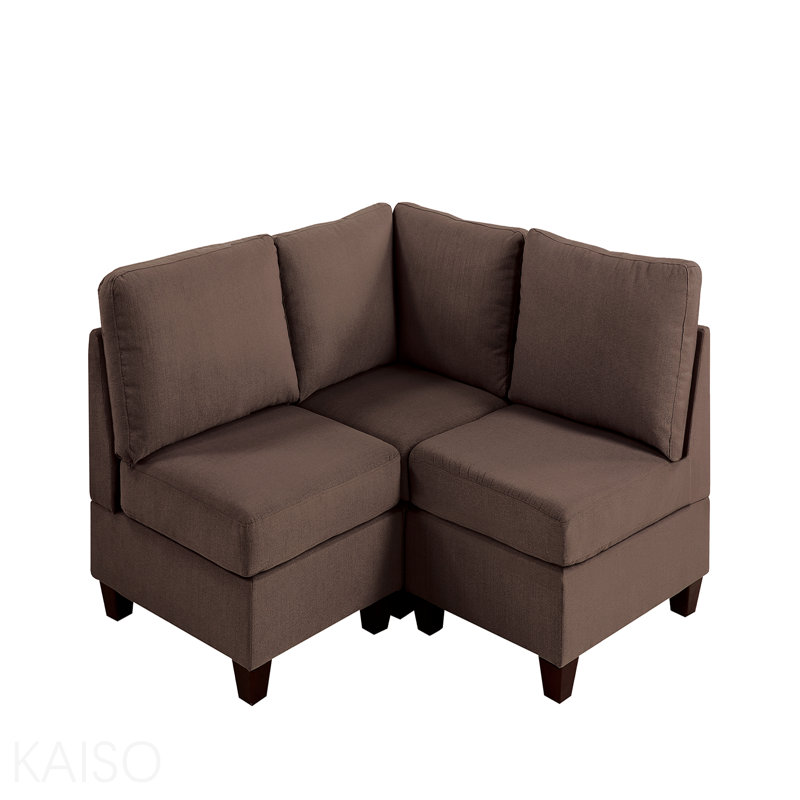 Ensemble modulaire - 3 pièces café noir