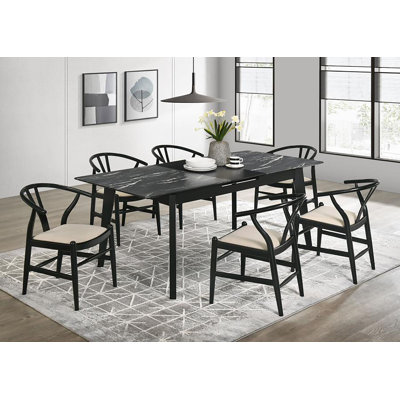 Ihssan 7-pcs Dining Table Set
