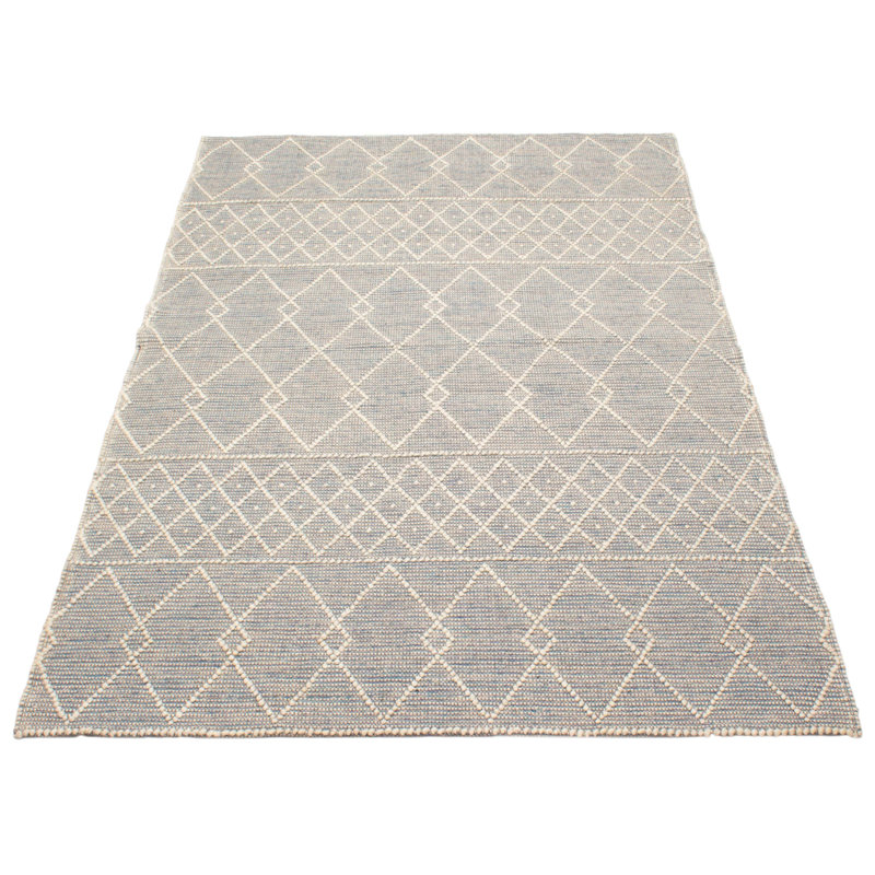 Tapis unique en laine nouvel âge 5 pi 11 po x 8 pi 11 po Iamandi