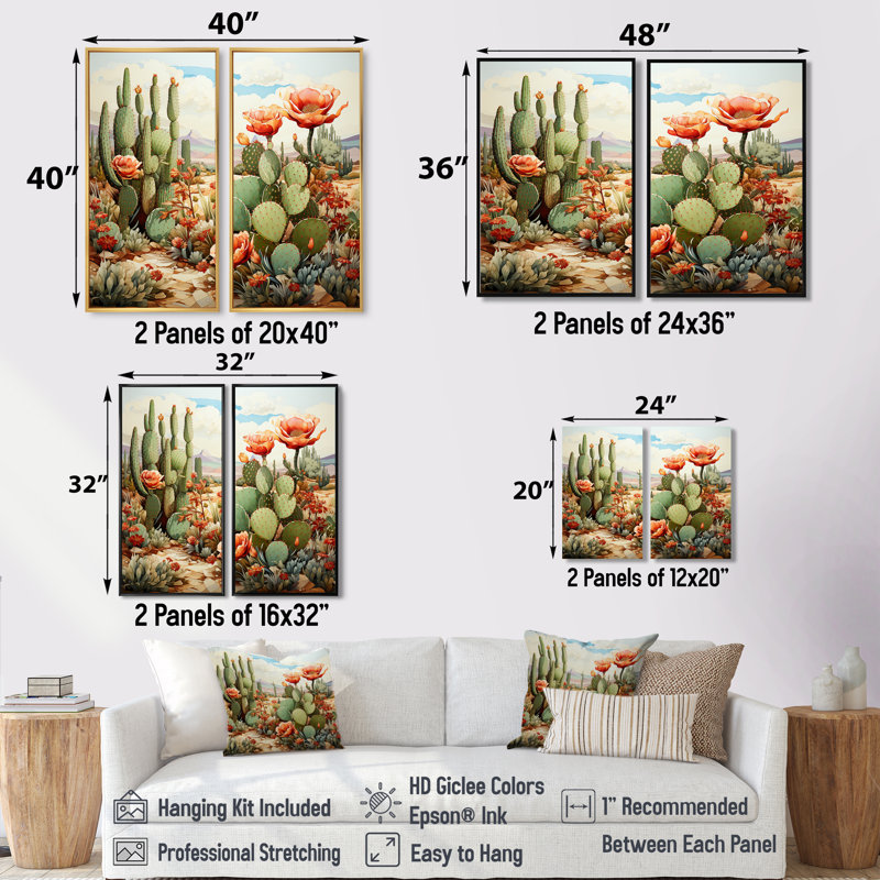 Anouk - ensemble d'art mural traditionnel blanc de 2, 40" H x 40" W, Black, Impression encadrée flottante