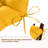 Outdoor High Back Chair Cushions, 44" X 21" X 4" Tufted Adirondack Chair Cushions, Water Resistant Patio Furniture Cushions For Garden Rocking Chair,Yellow-1673593877