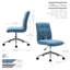 Chaise de bureau en tissu avec base en métal Geraghty-24748790-115313104