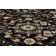 Tapis noir en laine evans Cirro