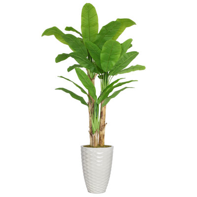 Bananier artificiel 82,9 po en pot