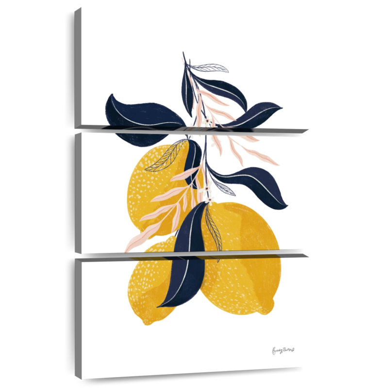 Yarlin Citrons I No Words, H 32 po x l 20 po