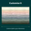 Clarissa Hulse Strata Sapphire Fixed Size Mural-124341120