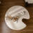 Circular Beige Cream Coffee Table Set