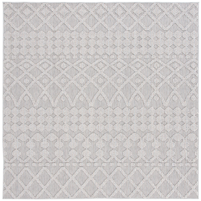 Global Performance Southwestern Indoor/Outdoor Area Rug, Square 6'7"