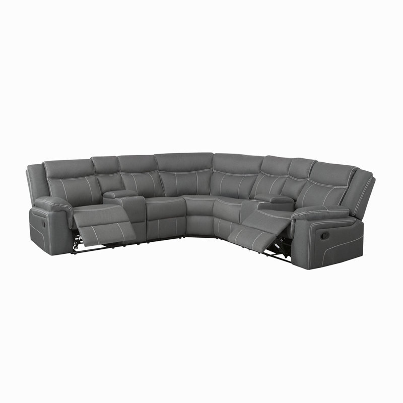 109.4'' Manual Reclining Sectional Sofa