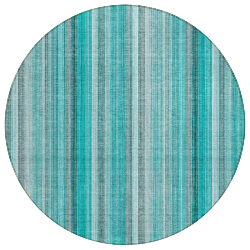 Tapis d'intérieur rond 8 po