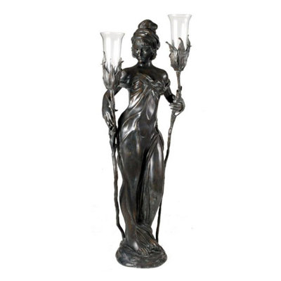 Bronze Garden Statue