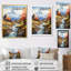 «Mountain Summit Serenity Creek II», reproduction sur toile-97063514-97063519