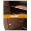 Armoire de rangement en bois massif 27,56 "