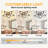 Modern 7-Blade Ceiling Fan With 5 Lights – Remote Control, 6-Speed Reversible Blades, Dimmable & Timer Function