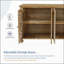 Armoire d'appoint avec 4 portes