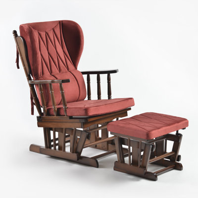 Chaise berçante et repose-pieds Azariyah Konfor