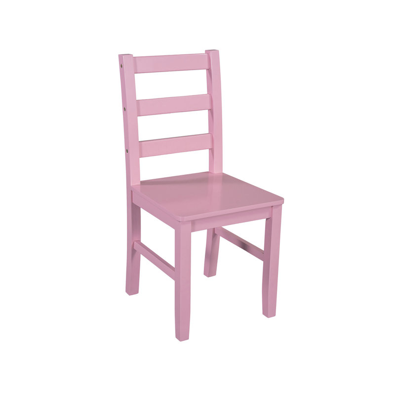 Lit simple multifonctionnel avec bureau pratique, chaise gracieuse et bibliothèque de tête de lit, rose adaptable, Rose