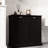 Black Laundry Holder - E1 , Fine Painting Sorter Cupboard. Fashionable Design, Fits All Decor. For A Smooth Surface. Two Compartments With Removable Bags. Holds Up To 100 Pounds. Assembly Required-470606629