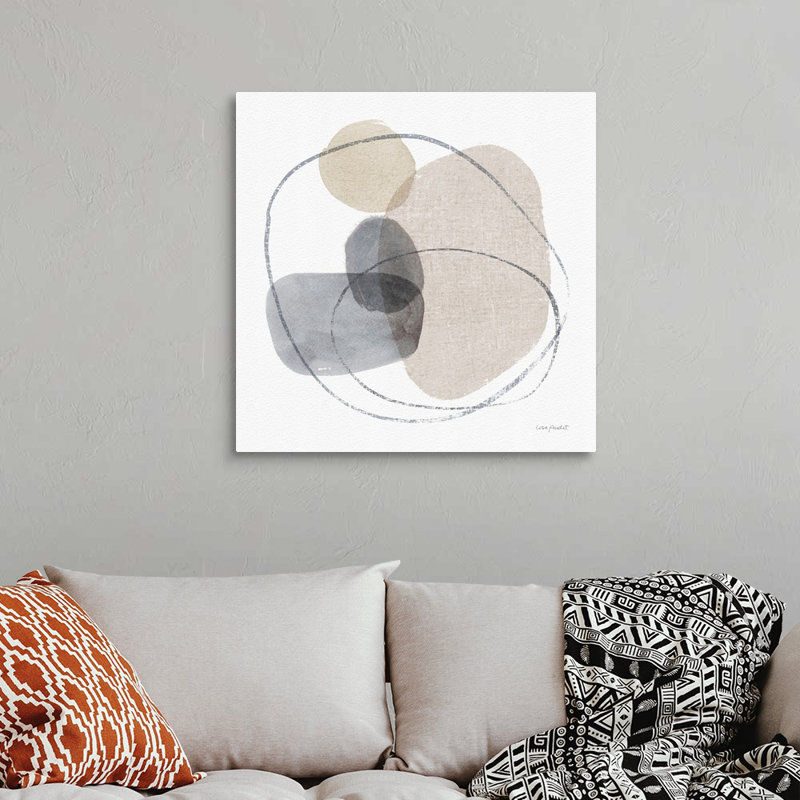 «Think Neutral 08» par Lisa Audit - reproduction d'art, Toile tendue, H 30 po x l 30 po x P 1,25 po