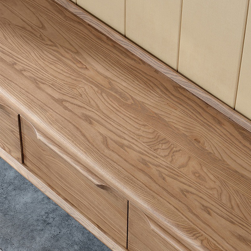 Nordic style light luxury TV cabinet, 82.68"