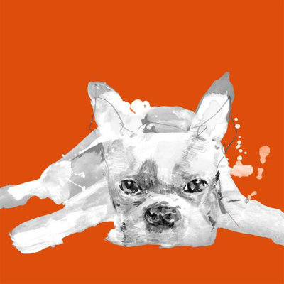 Vivid Puppies III Painting by Elle Youngstrom