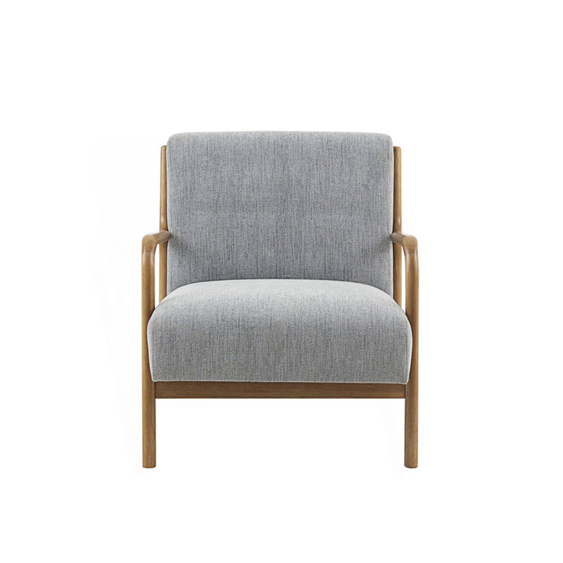 Chaise longue Mid Century, Gris