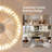 21.5" Crystal Ceiling Fan With Light And Remote Chandelier Ceiling Fan
