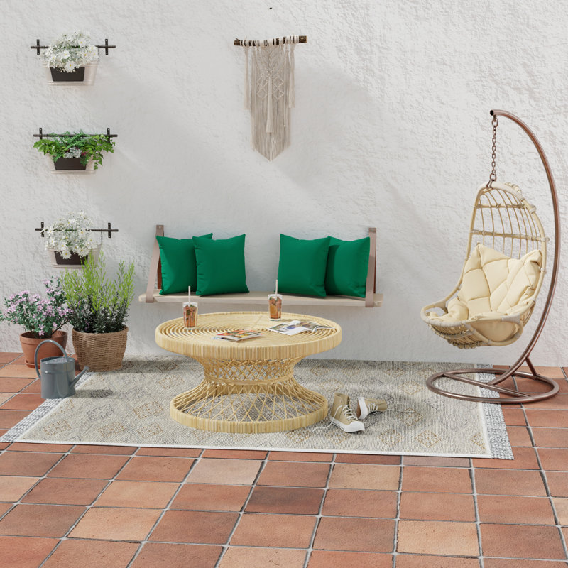 Sunbrella Outdoor Throw Pillow, Canvas Forest Green