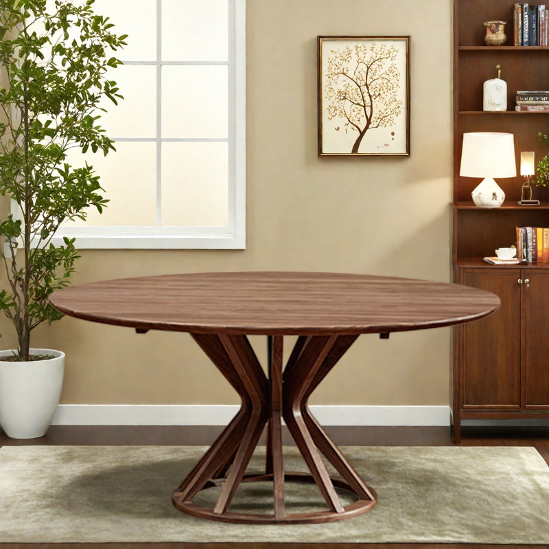 Table ronde Nordic, H 29,92 po x L 54,33 po x l 54,33 po