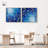 Sea of Vibrant Tides Set Canvas Flowy Abstracts by Art Remedy-111801666-111801670