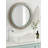 Stockham Round Wood Wall Mirror