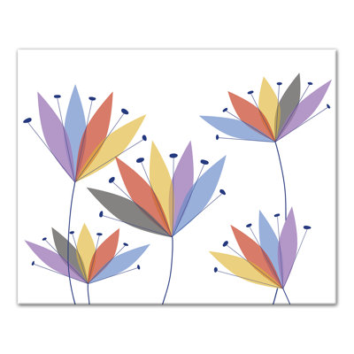 «Mod Flowers», impression sur toile tendue