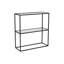 80cm Glass Top Console Table-97927193